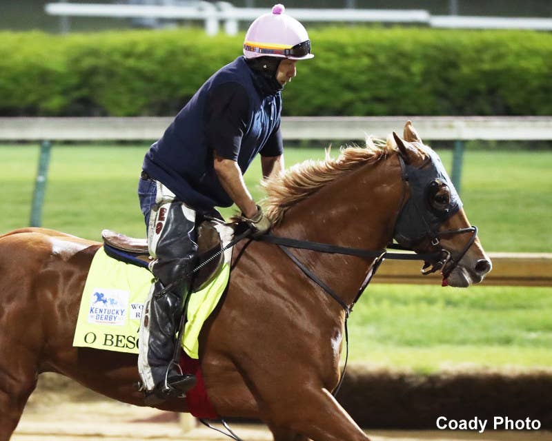 O Besos Camp 'Really Confident' Heading Into Indiana Derby - Horse Racing News - Vimarsana News
